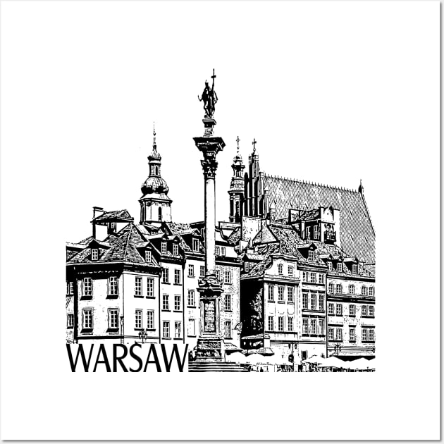 Warsaw Wall Art by TravelTs